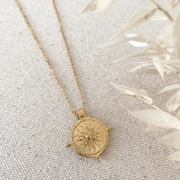 Little Nell Coin Pendant Necklace