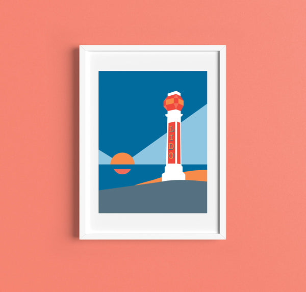 Rebecca Pymar Margate Lido Unframed Print