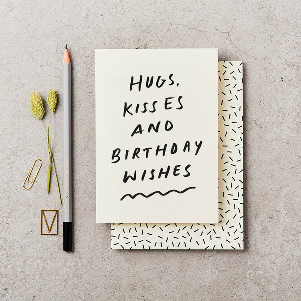 Katie Leamon Studio Hugs And Kisses Card
