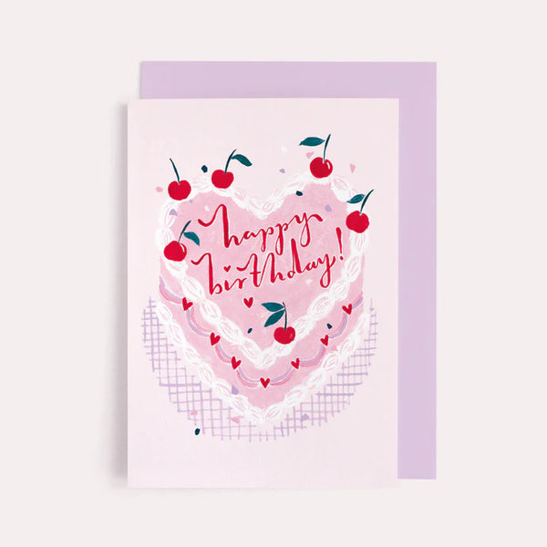 Sister Paper Co Kitsch Cake Birthday Card