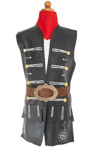 great pretenders Skully Pirate Vest, Belt & Scarf