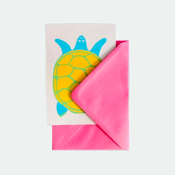 strangford-turtle-riso-greetings-card