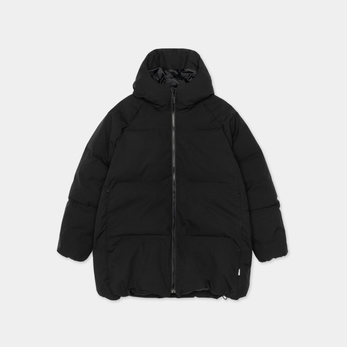 Hip length hot sale puffer jacket