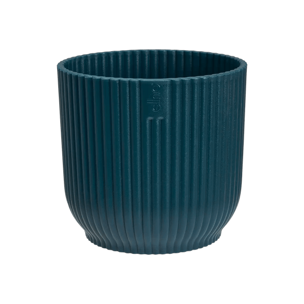 elho 22cm Blue Vibes Fold Round Pot