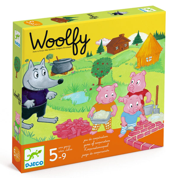 Djeco  Woolfy - 3 Little Pigs Cooperation Game