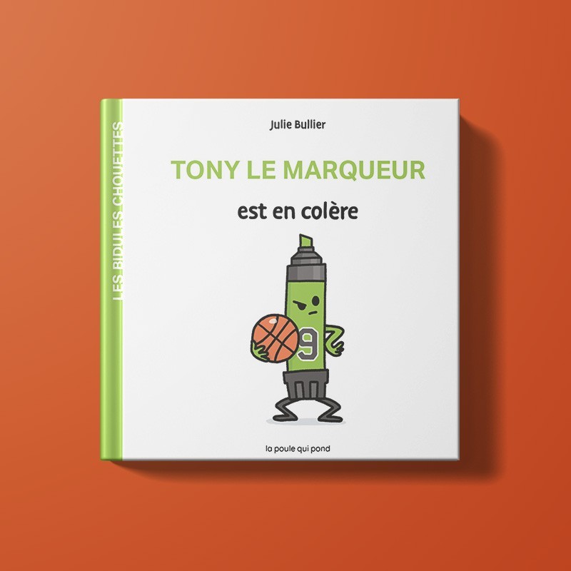 Auzou Editions Livre " Tony Le Marqueur Est En Colère "