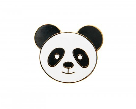 Acorn & Will Panda Enamel Pin