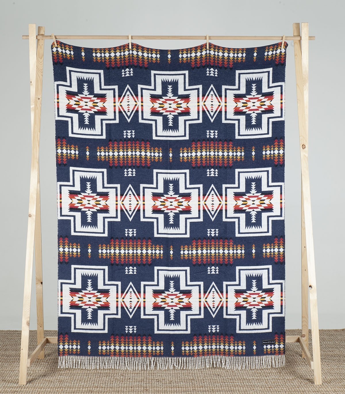 Blankets Of The World Couverture Cherokee Blue