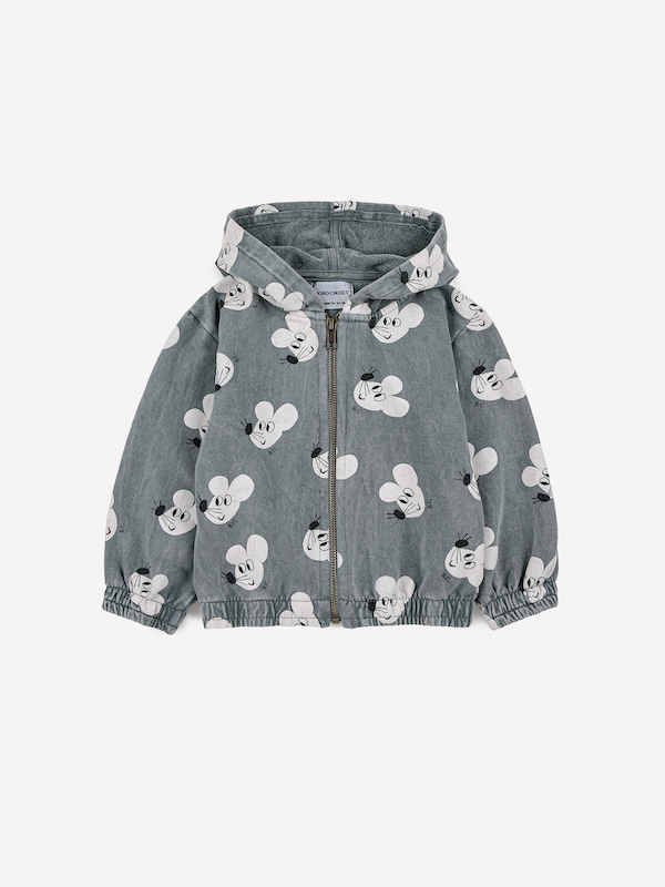 Bobo Choses Baby Mouse Zipped Hoodie