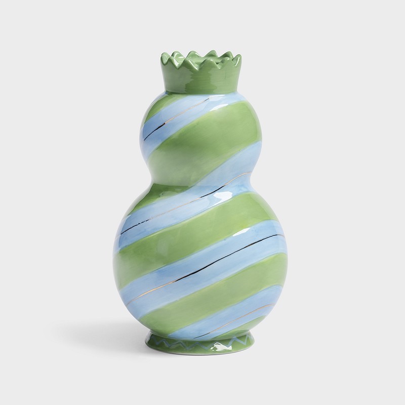 &klevering Jolly Candle Holder in Green