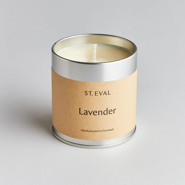 St Eval Candle Company Lavender Scented Tin Candle