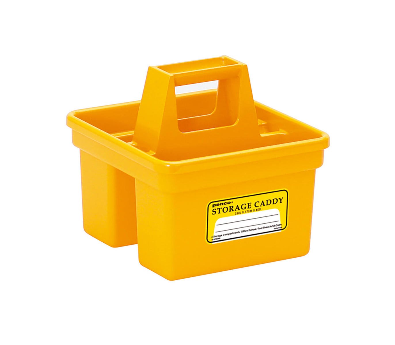 Penco Small Storage Caddy Yellow