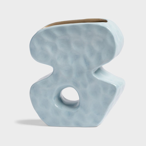 &klevering | Vase Clay - Blue