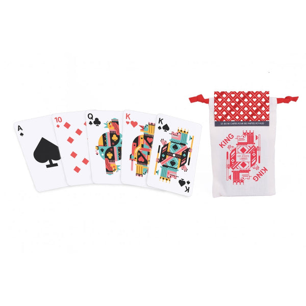 KING, jeu de cartes classique 'Les Jouets Libres