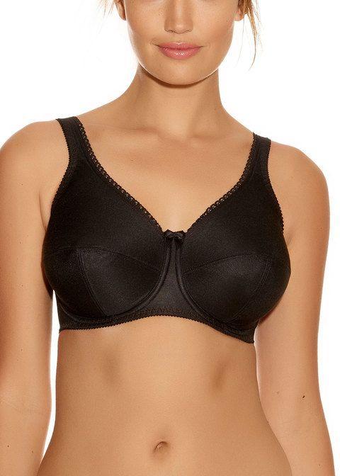 Fantasie Fusion Lace Side Support Bra in Black