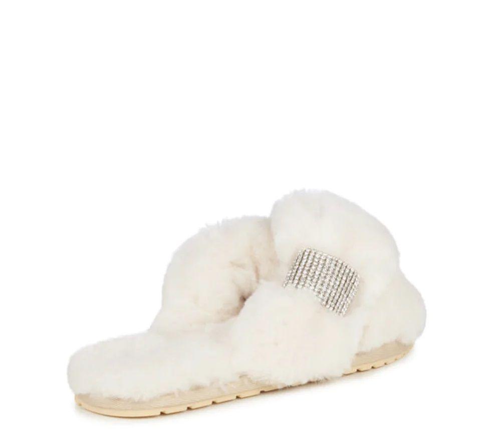 Emu Mayberry Crystal Slipper In Natural