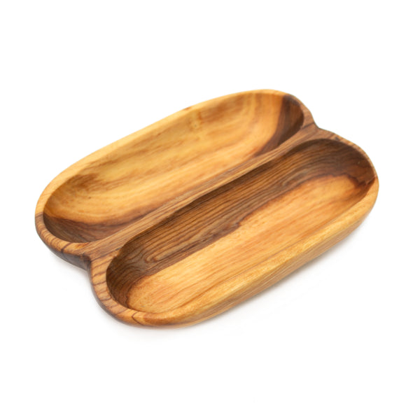 AARVEN Olive Wood Grazing Dish
