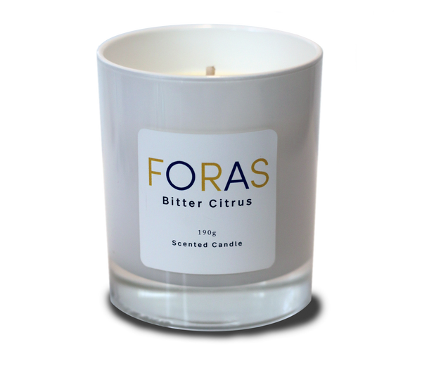 Foras Fragrance and Lifestyle Bitter Citrus Candle