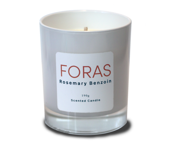 Foras Fragrance and Lifestyle Rosemary Benzoin Candle