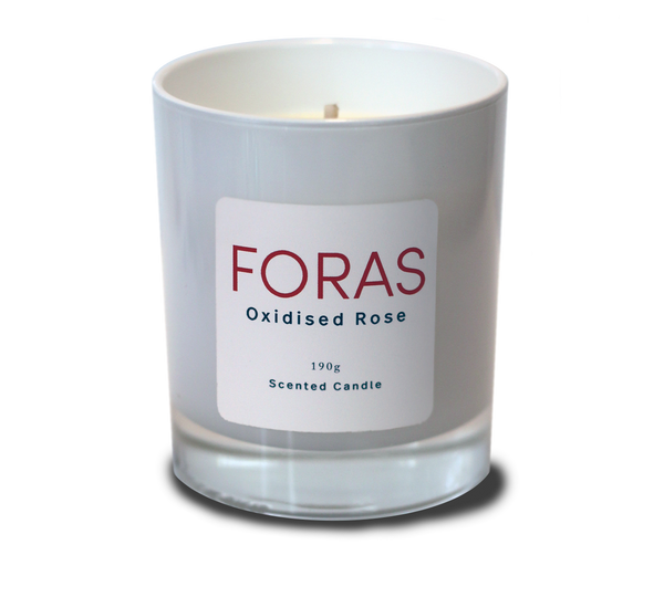 Foras Fragrance and Lifestyle Oxidised Rose Candle