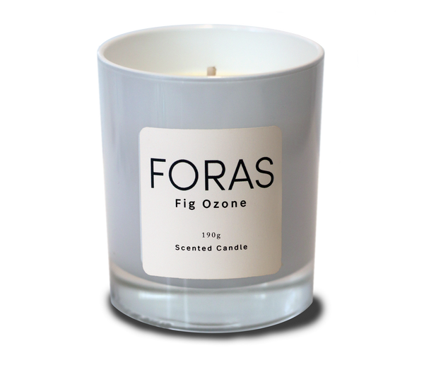 Foras Fragrance and Lifestyle Fig Ozone Candle