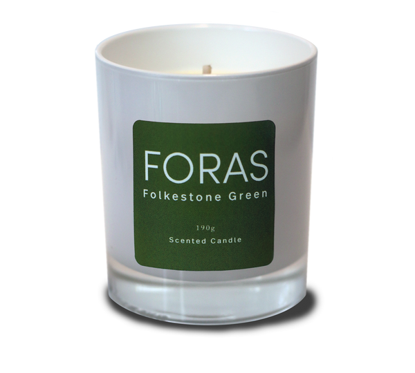 Foras Fragrance and Lifestyle Folkestone Green Candle