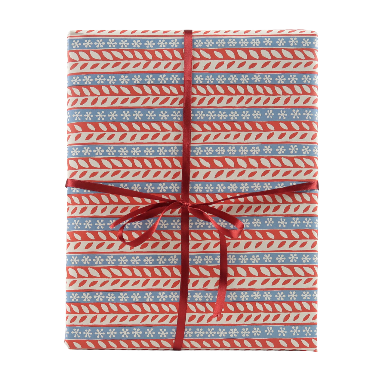 Cambridge Imprint Merry Christmas Red & Blue Patterned Paper - 10 Sheets