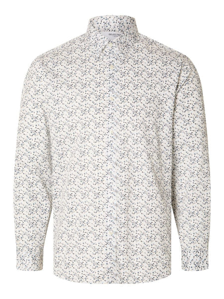 Selected Homme Soho LS Shirt In Bright White