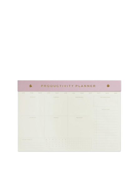 Designworks Ink Weekly Notepad Lilac - Productivity Planner From