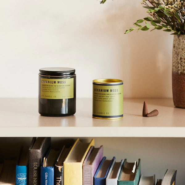 P.F. Candle Co Soy Candle Geranium Moss