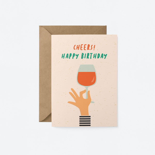 graphic  factory Happy Birthday - Greeting Card: English / Cello Free