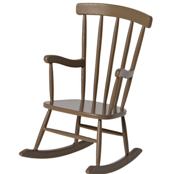Maileg Rocking Chair, Mouse-light Brown