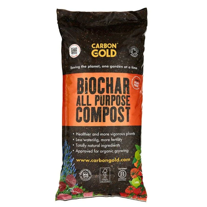 Carbon Gold 10L Biochar All Purpose Compost