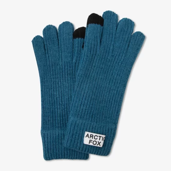 Arctic Fox & Co Ocean Blue Recycled Bottle Gloves 