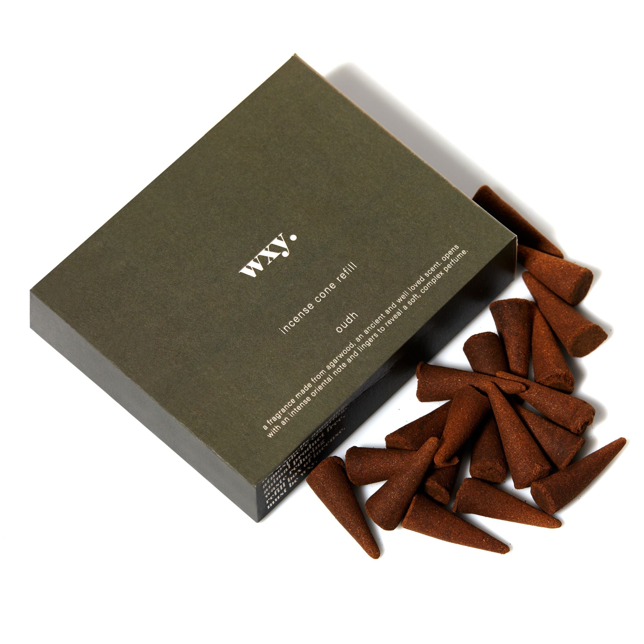WXY Pack of 20 Oudh Fragranced Incense Refills