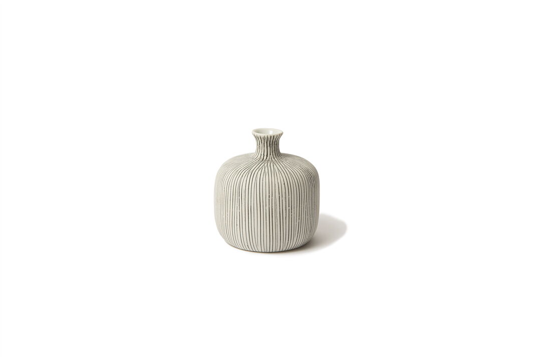Lindform Small Grey Ceramic Bottle Vase