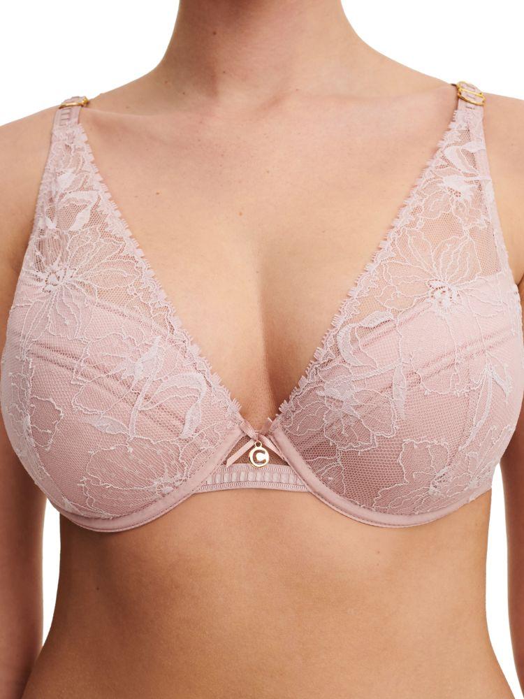 Chantelle Orchids Push Up Bra In English Rose