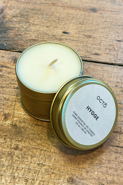 octo london Travel Tin Hygge Candle