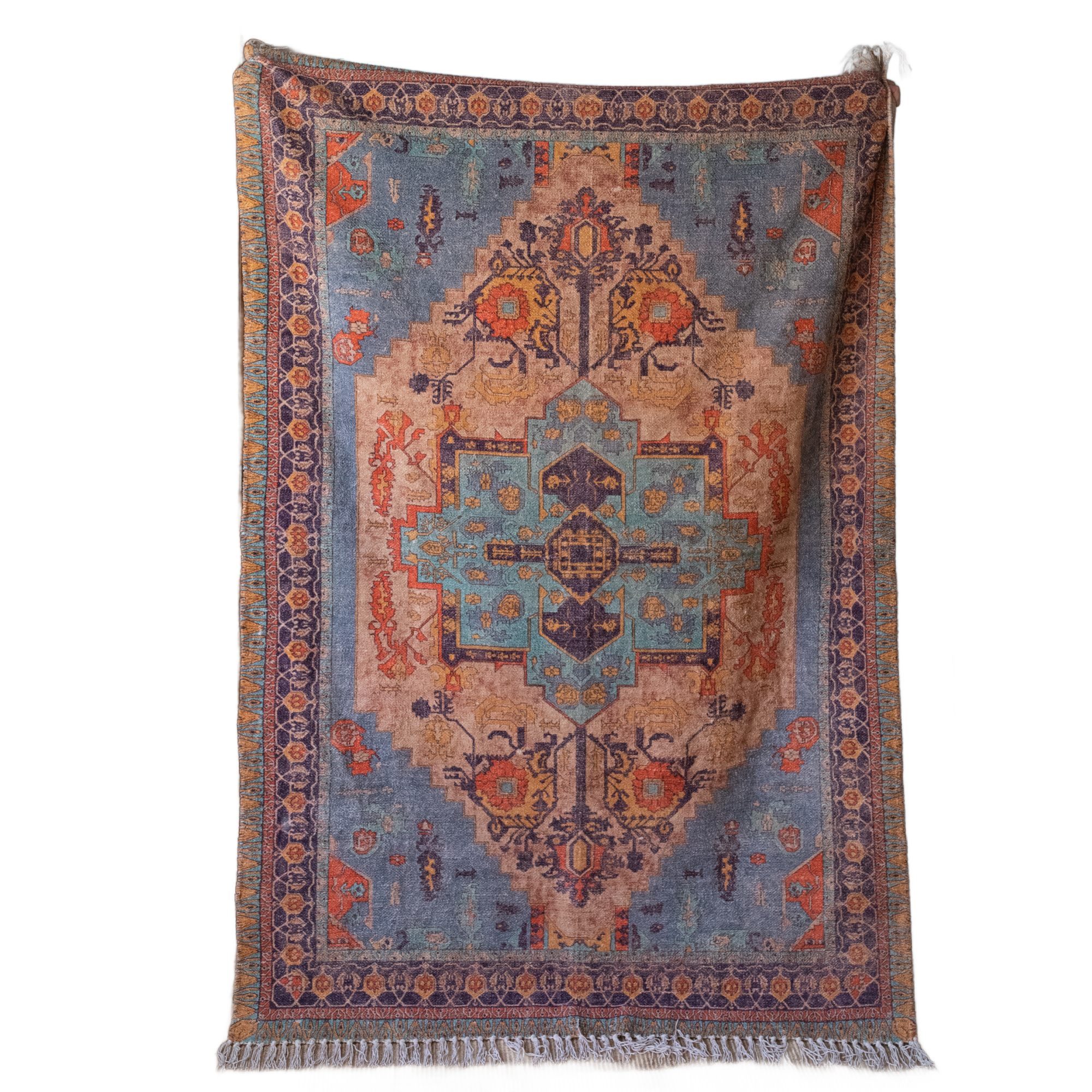 Indra Importer Printed Cotton Rug | 120 x 180cm