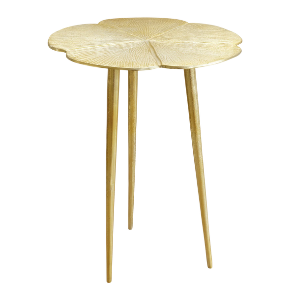 rice Gold Clover Side Table