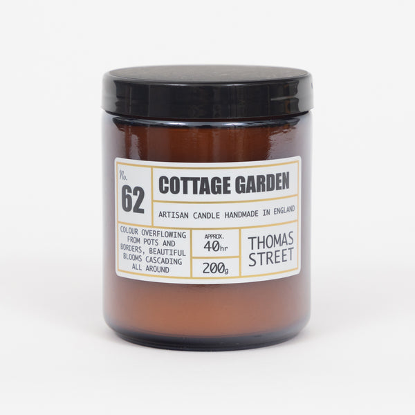 THOMAS STREET CANDLES #62 Cottage Garden Scented Candle (200g)