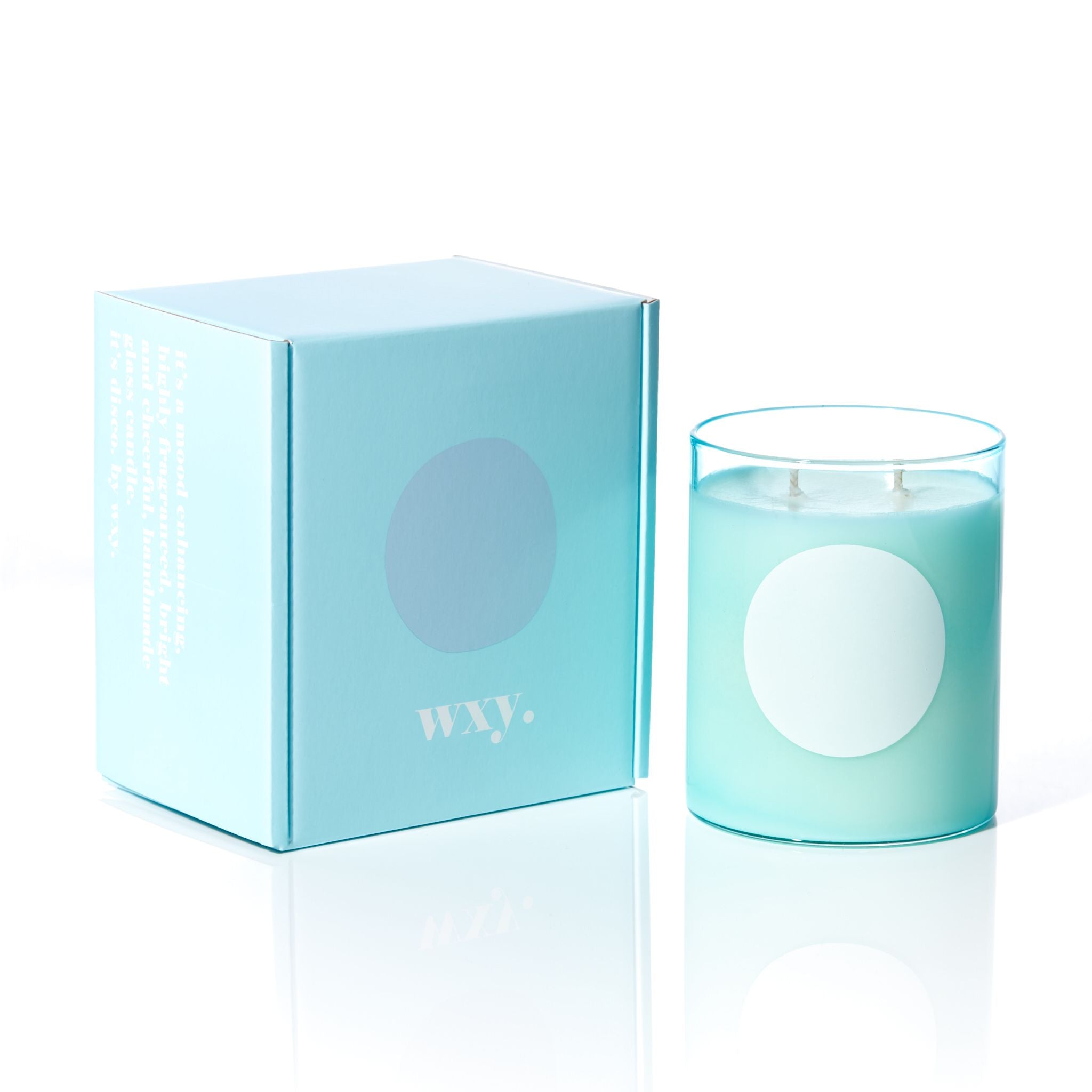 WXY White Floral Disco Candle