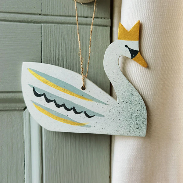 Frost & Kin Swan Ornament