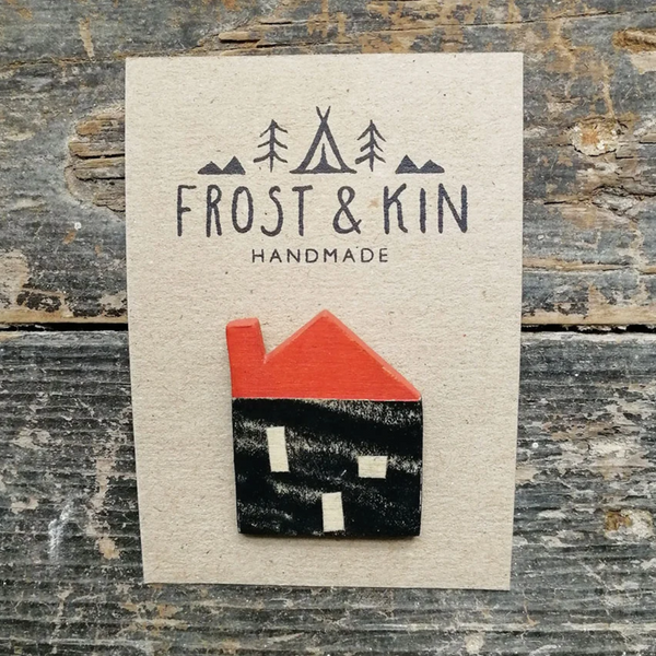 Frost & Kin Black House Brooch