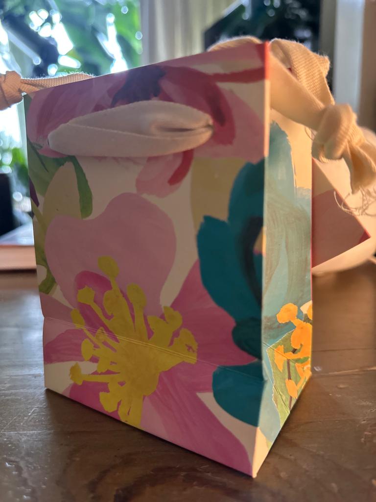 Caroline Gardner Small Gift Bag / Flower 