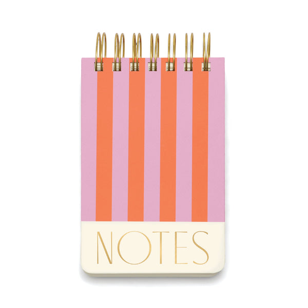 Designworks Ink Twin Wire Notepad - Stripes