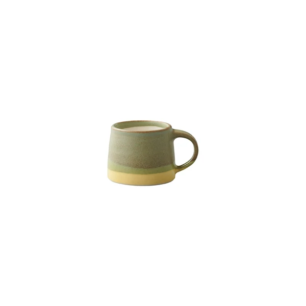 Kinto Slow Coffee Style Mug 110ml - Green/Yellow
