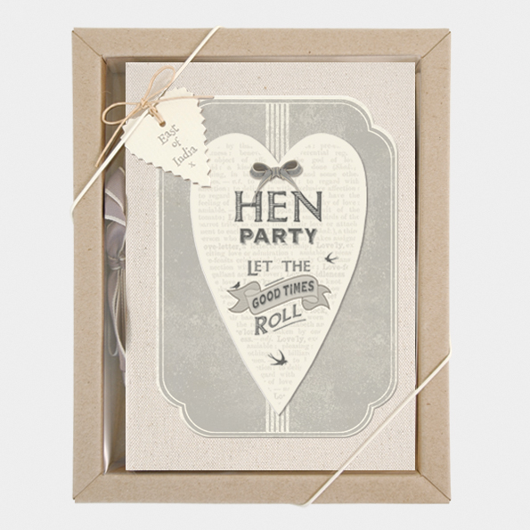 East of India Hen Party Ribbon Photo Album