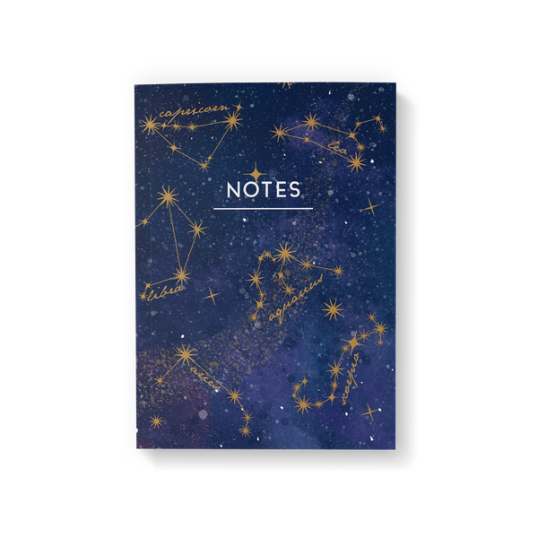 Fawn & Thistle Celestial Zodiac Notebook