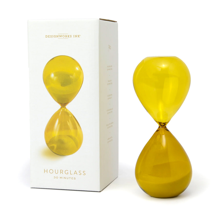 Designworks Ink Yellow Hourglass 
